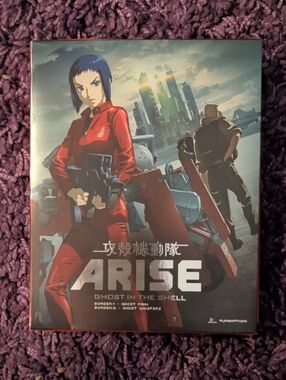 Ghost In The Shell: Arise - Borders 1 & 2 Blu Ray & DVD Complete With Insert